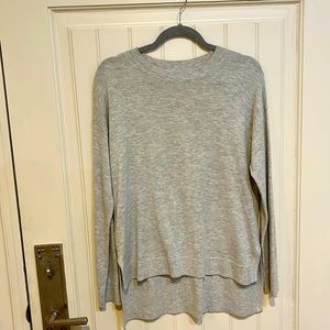 Lou & Grey Lightweight Sweater Top Grey Size M